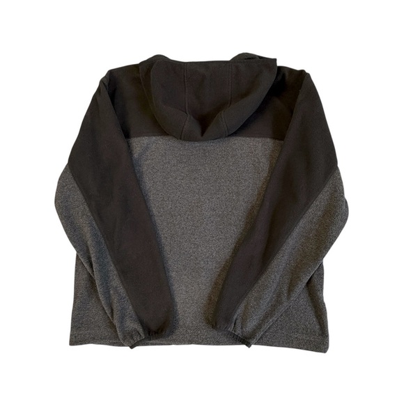 Columbia Men's Charcoal and Black Performance Fleece Zip Jacket. Large #1525 - Picture 5 of 7